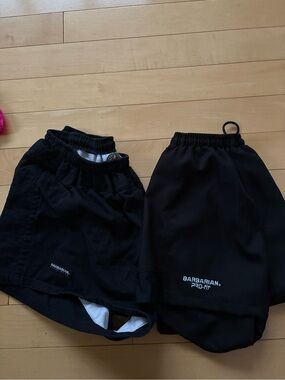 Barbarian Men’s Rugby Shorts Black lot of 2